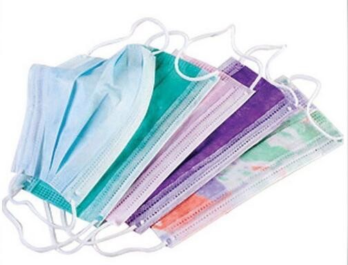 Breathable 3 Ply Face Mask , Disposable Earloop Face Mask Good Air Permeability