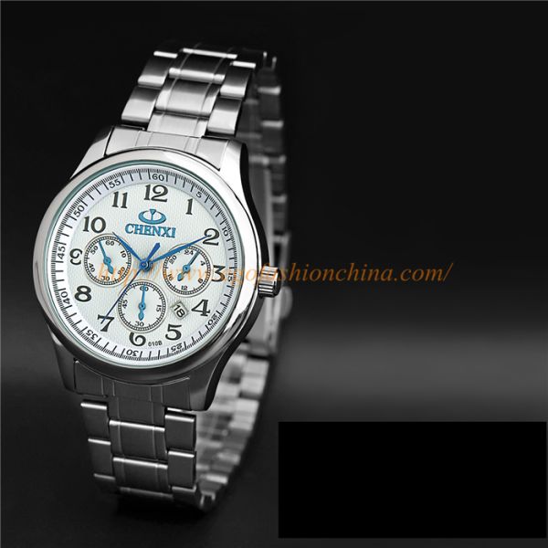 D010B Fashion Jewelry Watch Wholesale Retail DHL PayPal Stainless Steel Quartz Watch Man