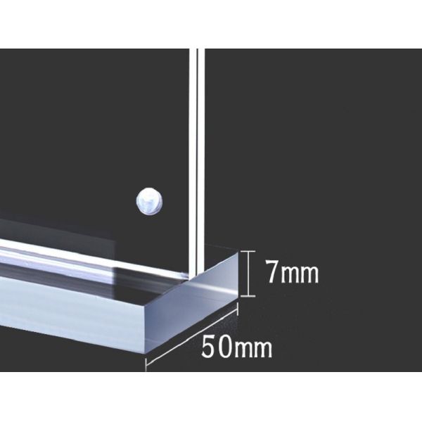 ODM 7mm Acrylic Magnetic Poster Custom Acrylic Products