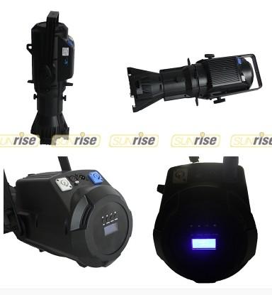 Profile LED Follow Spot Light , 200W Warm White LED Ellipsoidal Spotlight