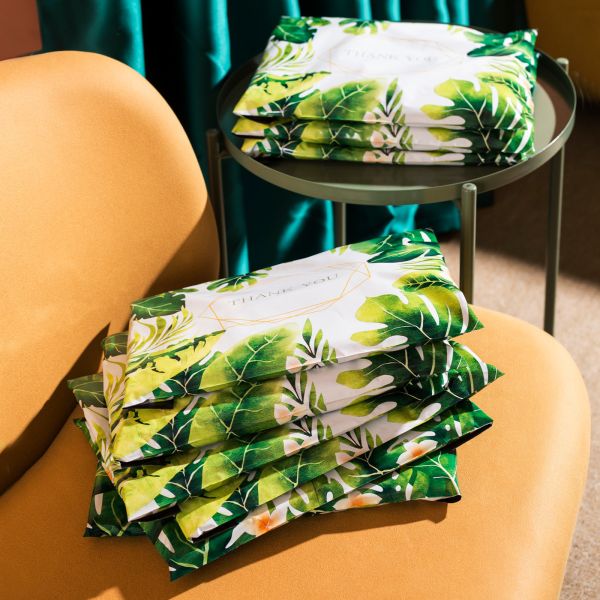 2.35Mil Printed Poly Mailer Bags Waterproof Courier Poly Bags