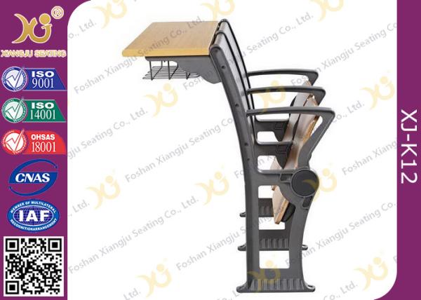 Custom Folded Seat Folding Student Desk Chair For School Lecture Room