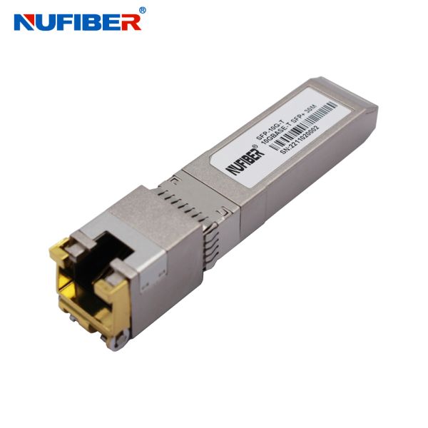 Huawei Compatible 10G BASE-T Copper SFP+ Transceiver Module 30m RJ45 for Data Center Enterprise Switch & Server LAN