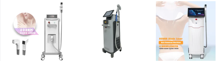 1200W Painless Long Term 4 Wavelength Diode Laser Hair Removal Machine