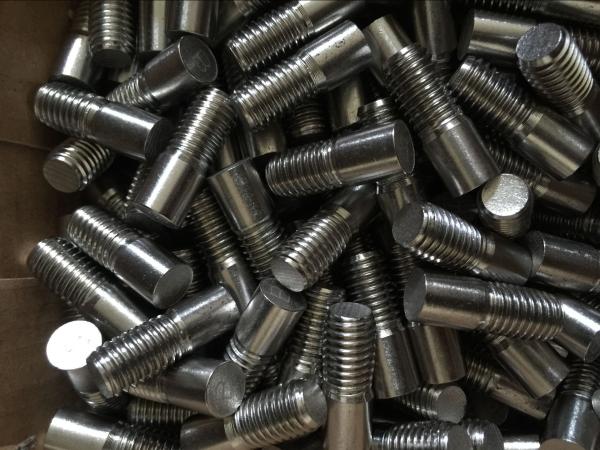 Stainless Steel 316Ti UNS S31635 1.4571 Hex Bolt Stud Bolt Thread Rod