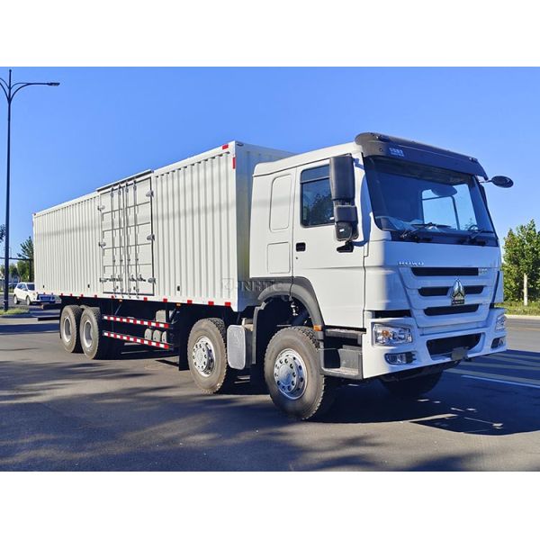 Sinotruk Howo грузовик 7,2 м фургон грузовик 8*4 400 л.с. 12-колесный лучший продукт