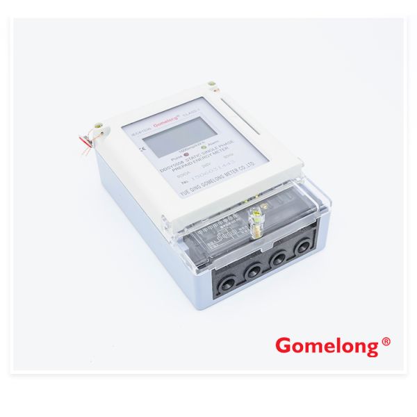2022 New Products Outdoor  Single Phase Card Slot Electric Prepayment  Electronic Energy Meter