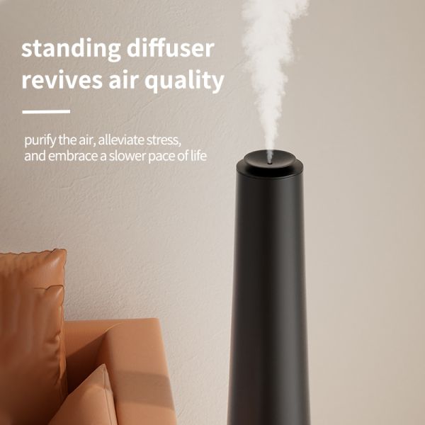 Columnar Bluetooth Fragrance Diffuser 3000m3 Coverage 500ml Hotel Air Diffuser