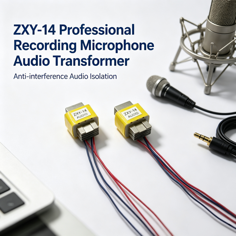ZXY-14 Professional Audio Isolation Transformer with Anti-interference Permalloy Core and 20Hz-20KHz Frequency Response