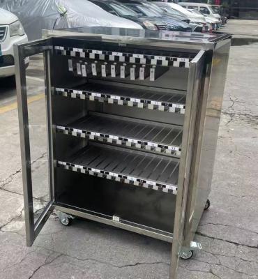 Steel Mesh Warehouse Storage Cabinet 650x650x30 Stackable