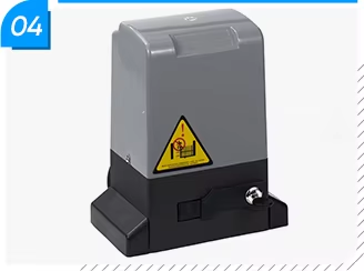 High Speed Sliding Gate Motor Infrared Sensor Multiple Opening Ways For Villa