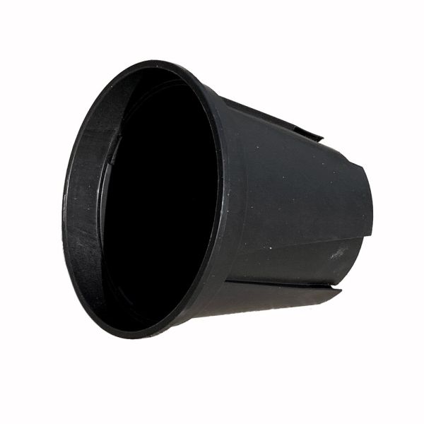 Por mayor 2.5L Negro Jardín plástico de la guardería de galón de la maceta de galón de espesor Bonsai poda hecha de PP / HDPE