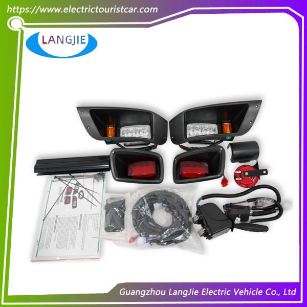 Golf Cart 12V Kit de luz LED faro y faro trasero para el coche del club DS 1993-up # 101988001