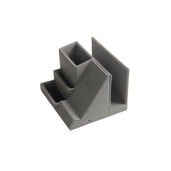Office Creative Pen Holder , Storage Box Wireless Charging Pen Holder