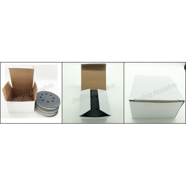 6inch Waterproof Sandpaper 150mm Silicon Carbide Hook Loop Abrasive Disc Paper D Weight