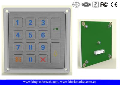 Кнопочная панель входа двери 14 ключей умная/кнопочная панель IP65 нержавеющей с