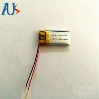 Bateria LiPo personalizada 3.7V 60mAh Pequenas baterias LiPo de lítio personalizadas para câmera