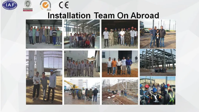 Prefab Steel Structure Workshop with 60m Clear Span Q355B High-Strength Steel for 50-Year Lifespan