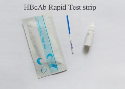 Medical Infectious Disease Blood Tests Strip , HBcAb Blood Test For Bacteria 