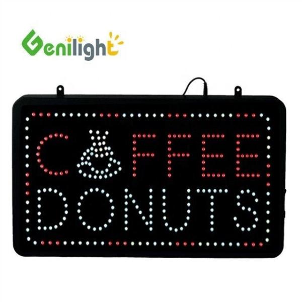 Genilight Indoor 22*13inch DC12V Safe Voltage Sale Logo Neon Advertising Window Sign