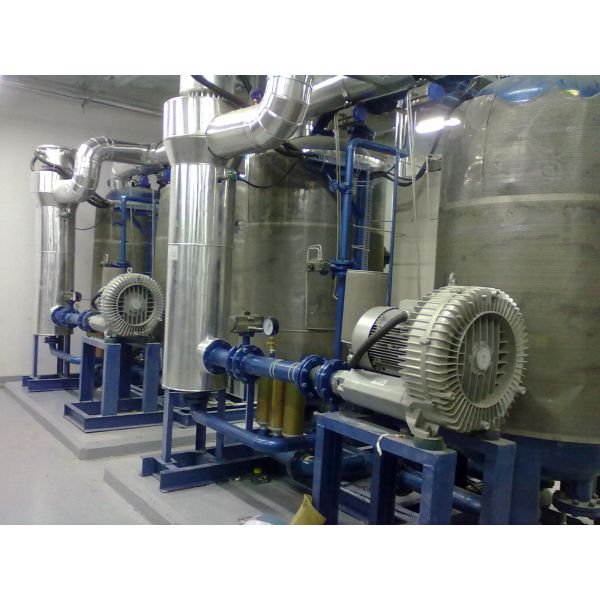 8.5 Kw Ring Blower Side Channel Air Blower For Air Drying And Dehumidification