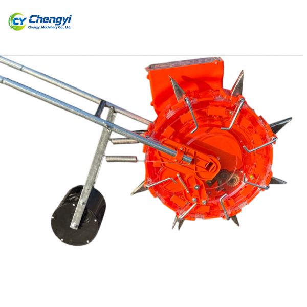 Stainless Steel Manual Seeder Machine Planter Durable Multi Crop Seed Sowing Machine