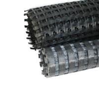 Camino de la capa del betún que pavimenta la fibra de vidrio Geogrid Asphalt Reinforcement