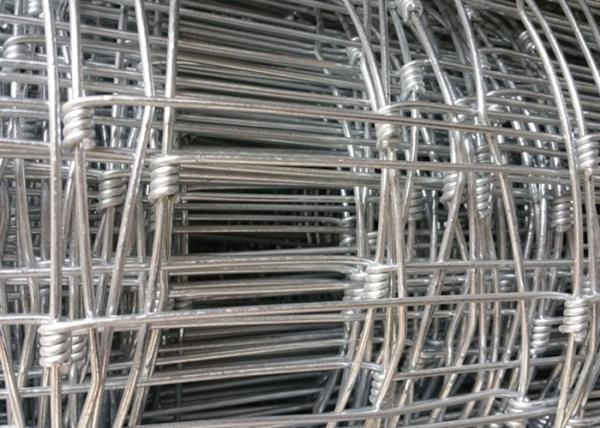 Fixed Knot Woven Fence For Deer / Multi Function High Tensile Field Fence