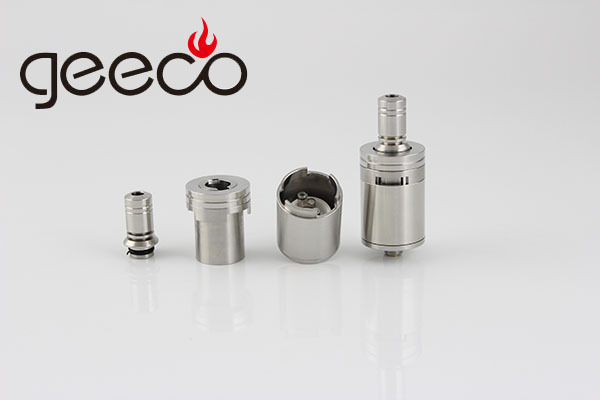 Gecco Genesis e-cig rebuildable atomizer immortalizer stainless atomizer with Squape rs