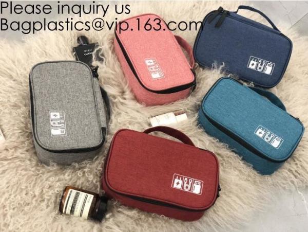 Canvas Toiletry Pouch Travel Makeup Bag Cosmetic Bag,toiletry bag travel makeup storage bag makeup bag wholesale