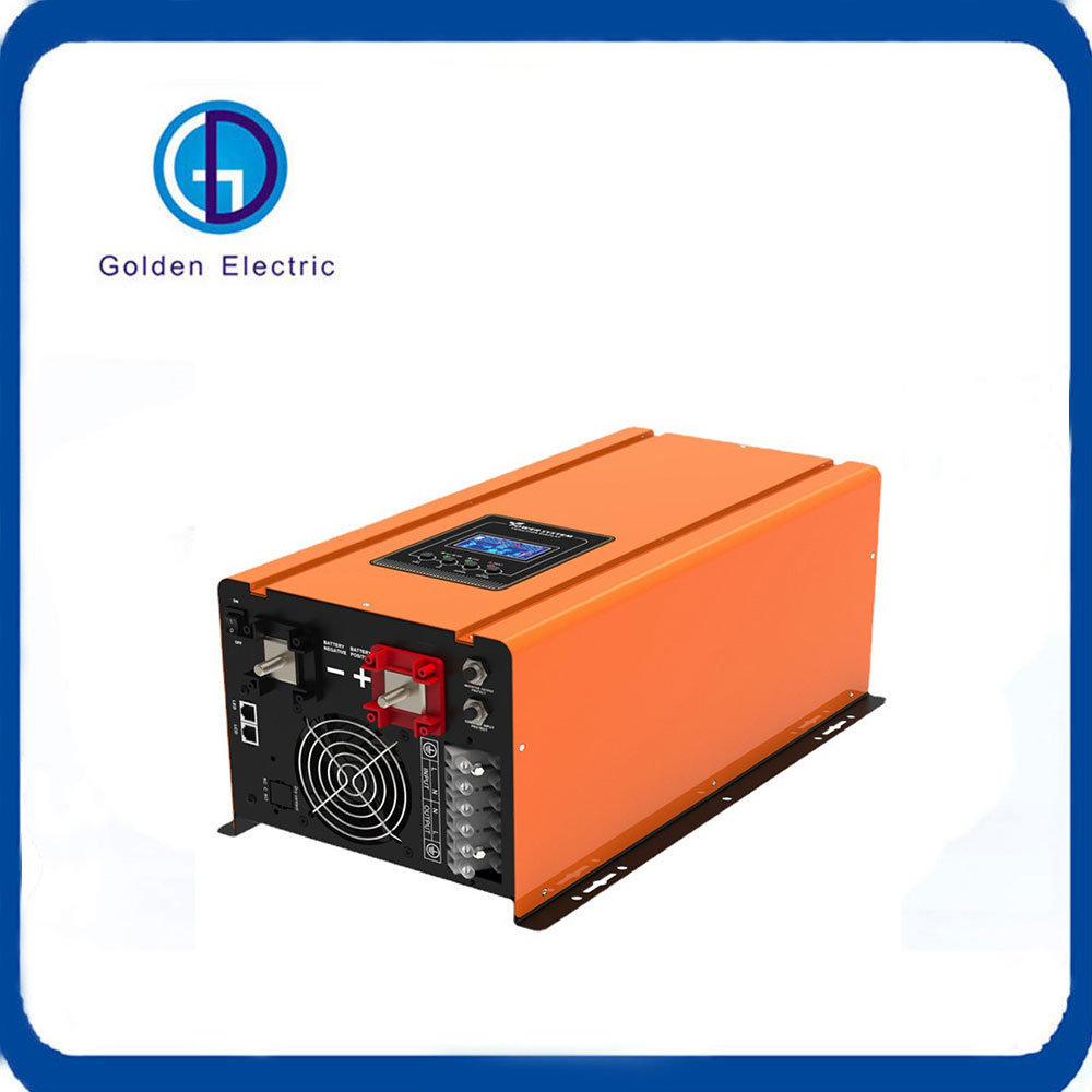 24VDC 4000w Синусовой волновой инвертор батарея зарядка от сети с 60Hz авто датчиком