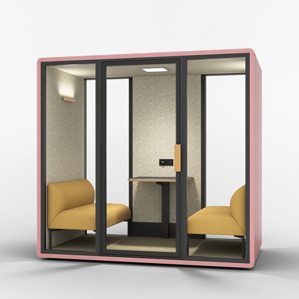 Commercial Soundproof Meeting Pods Acoustic Enclosure For Workspaces Office