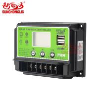Contrôleurs de chargeur solaire PWM 12V / 24V PWM 20A Génération d'électricité photovoltaïque