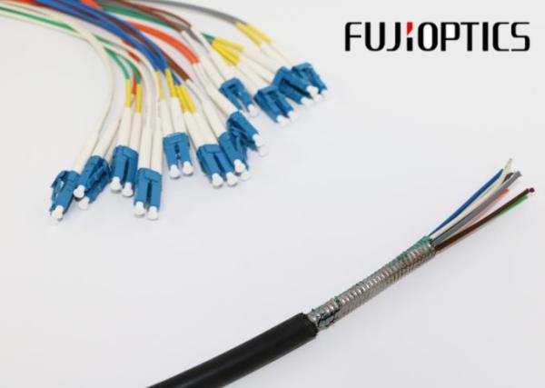 Outdoor Fiber Optic Pigtail With 2.0mm Fan - Out Cable LC Connectors