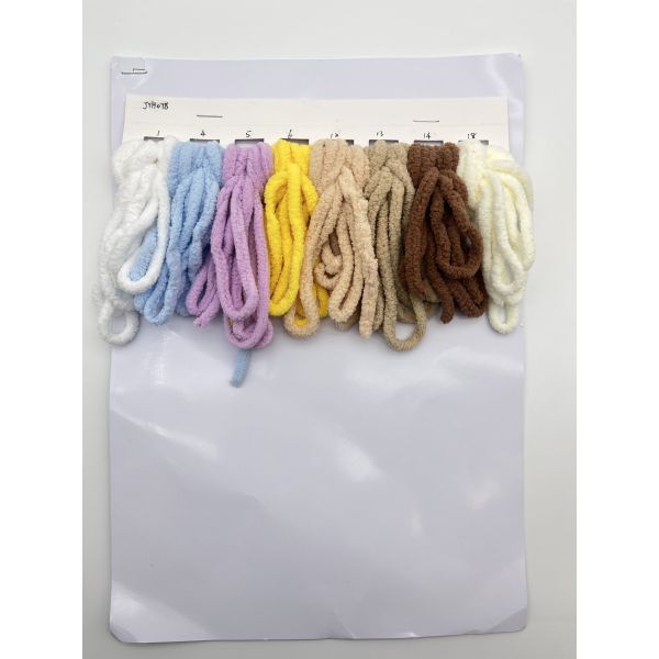 1/0.75NM Polyester Chenille Yarn Hand Knitting Dull Snow Yarn For DIY Crafts