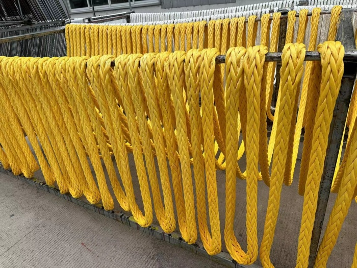 1 дюйм Белый цвет UHMWPE веревка для морского причаления или буксировки судна для продажи