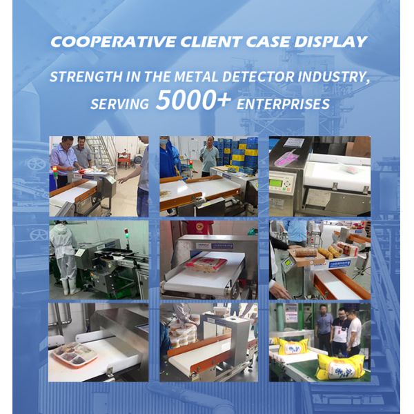 Детектор металлов для пищевых продуктов Детектор упаковочных материалов из алюминиевой фольги