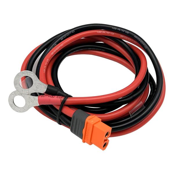 12AWG Silicon Wire XT60 XT60H Male Female to O Ring Terminal Cable for RC Aircraft Toy Cars Lipo Battery FPV Racing Drone