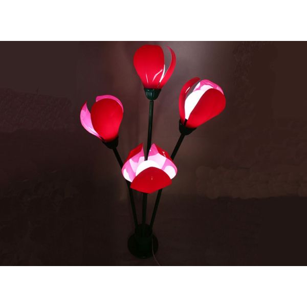 LED Acrylic Three leaf lamp landscape simulation lamp garden lawn lamp park forest villa lawn lighting lamps