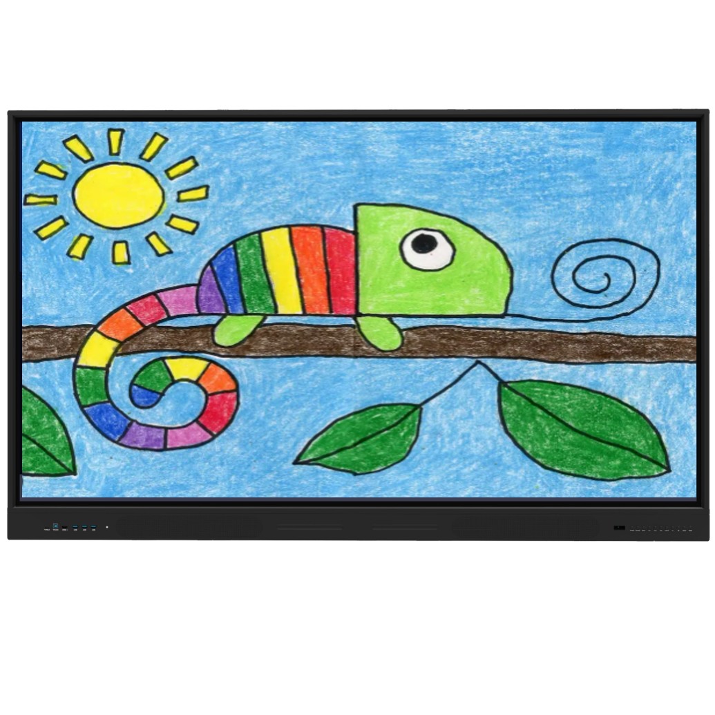 86 дюймовая интерактивная плоская панель для школьного офиса