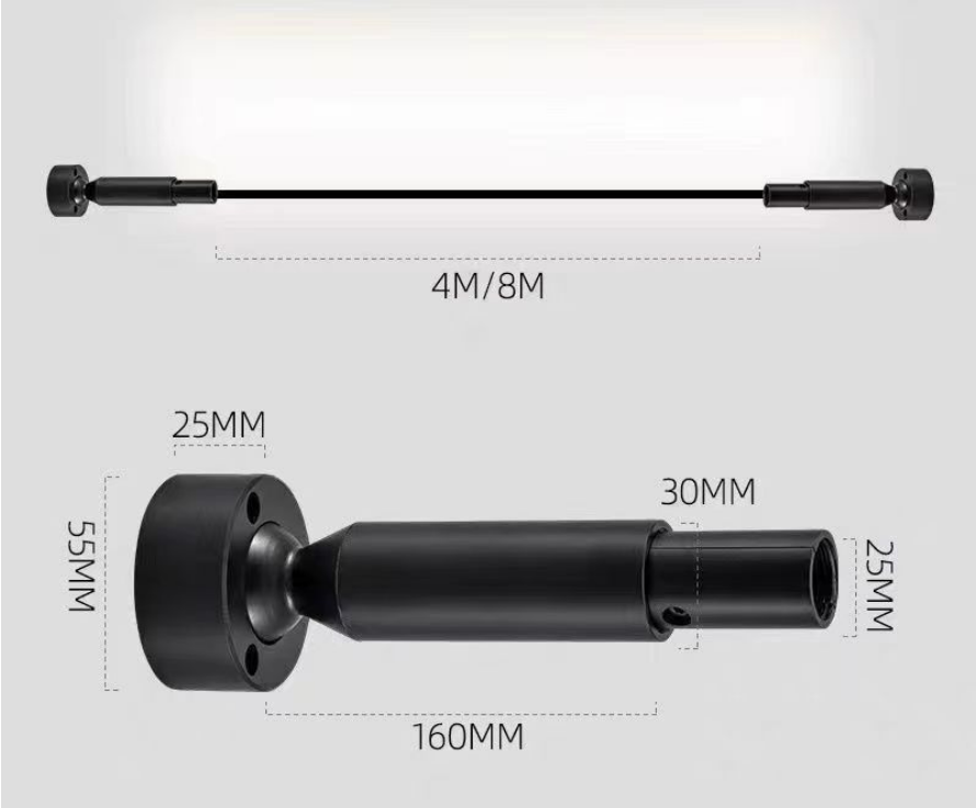 Сталь крытого горизонта СИД линейная светлая свет отсутствие строки 12v/24v пятна