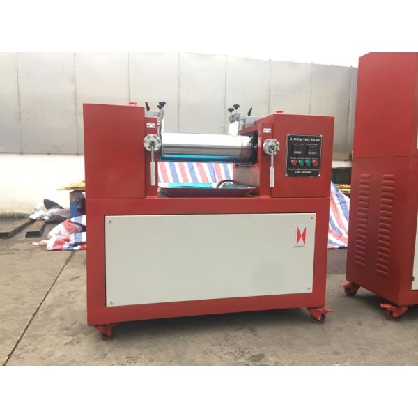 máquina abierta del molino de mezcla de prueba 2.2KW del caucho plástico de la máquina/dos rollos