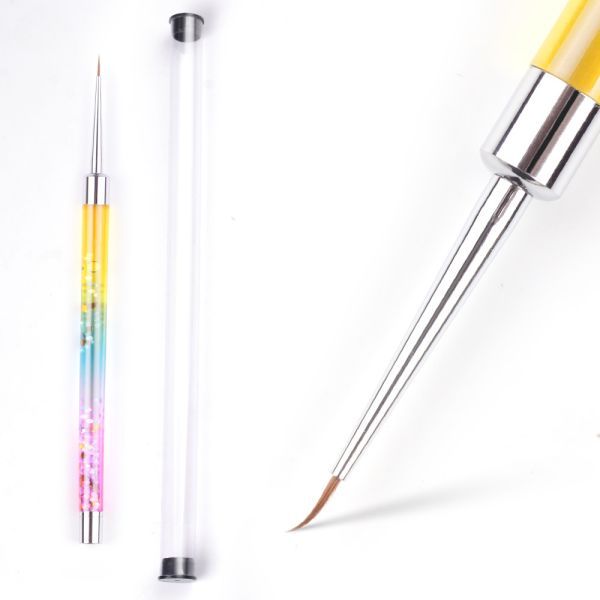 Non Corroding Crystal Liquid Nail Art Pen Kolinsky Acrylic Nail Brush