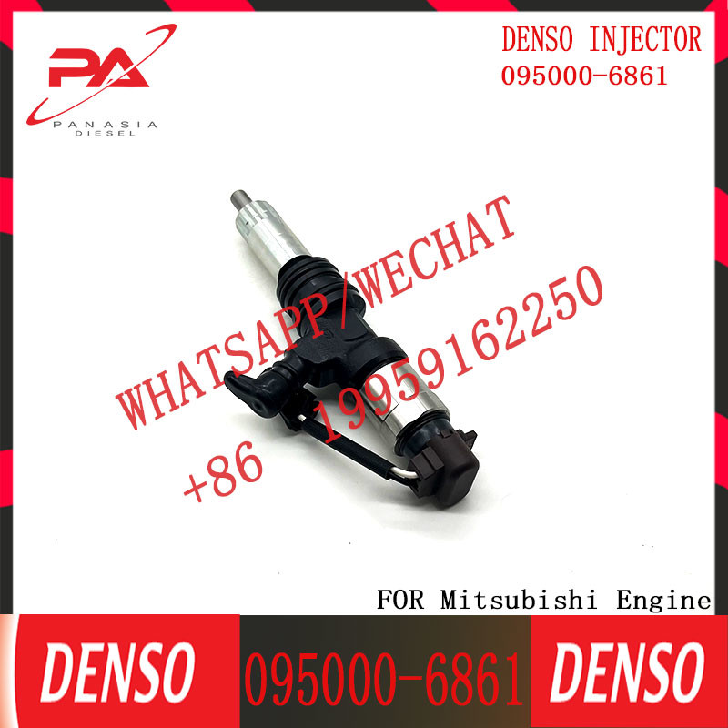 denso 095000-6861 инжектор автомобильного двигателя, части инжектора 095000-6861, denso 095000-6860 дизельная рельса инжектора