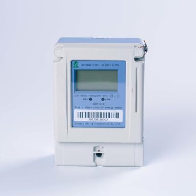a energia da fase monofásica do cartão de 60A IC pagou antecipadamente o medidor secundário para o controle local dos inquilinos