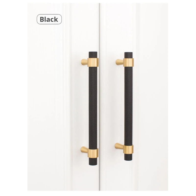 Modern Single Hole Copper Handle Wardrobe Cabinet Light Luxury Gold Mesh Brass Shoe Drawer Factory Wholesale