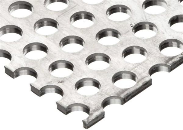 5mm Thickness Perforated Metal Mesh Sheet Big Opening Flat