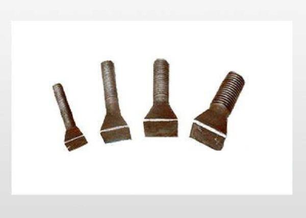 Carbon Steel / Stainless Steel Square Head Bolts , Custom Metal Fasteners