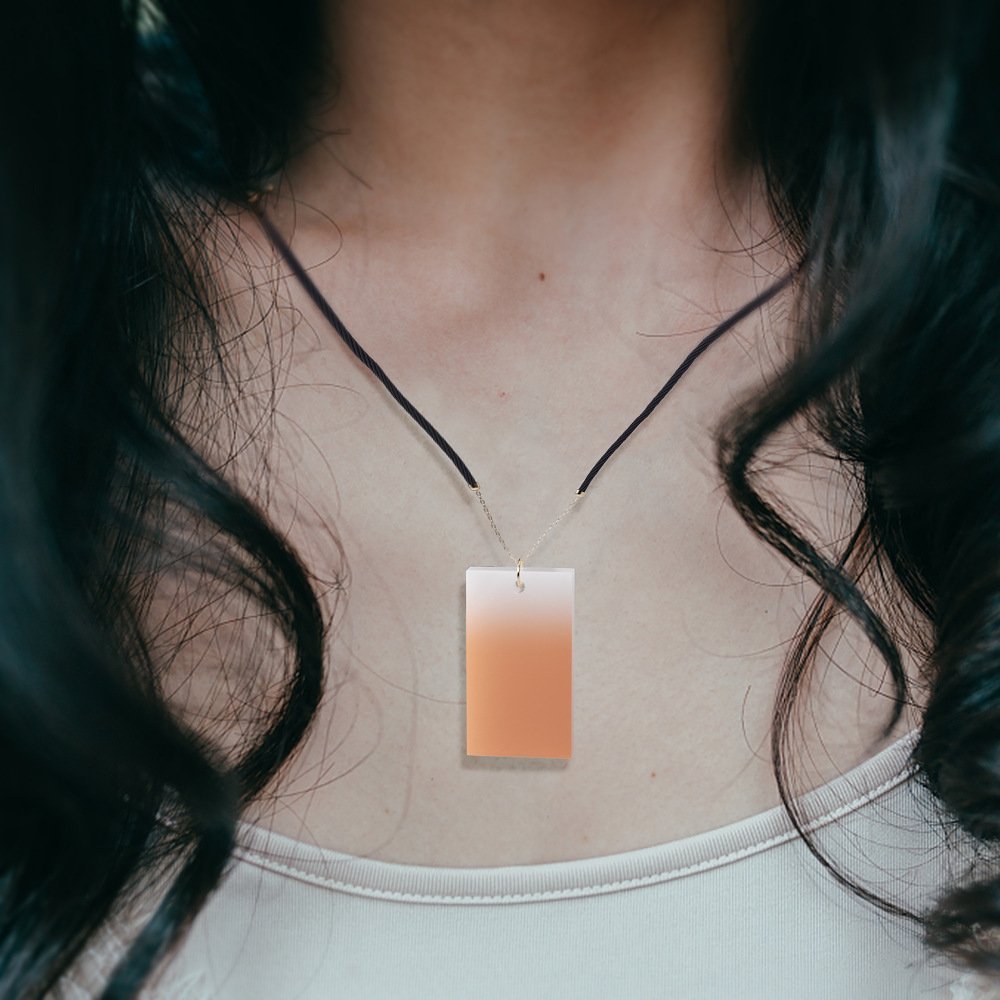 DIY Crystal Dropper Heart-shaped Rectangular Pendant Hanging Mold With Hole Heart Necklace Rectangular Earring Silicone Mold