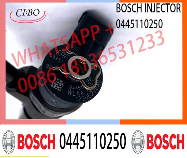 Injetor novo original genuíno 0445110250 0445110249 0986435123 para FORD Ranger/MAZDA BT-50 WLAA13H50 WLAA-13-H50